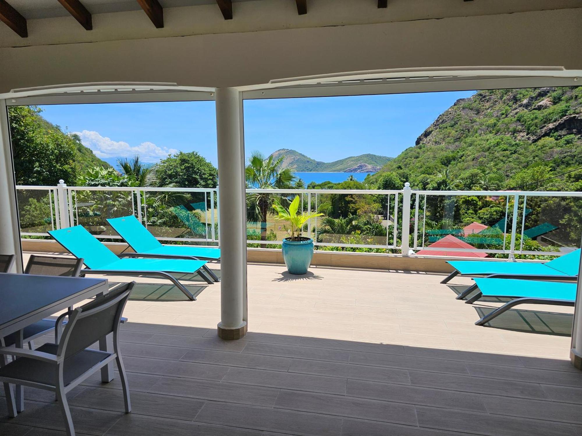 Villa Celyote - Haut De Villa, Vue Mer, A 150M De La Plage Anse Figuier 豪特尔 外观 照片
