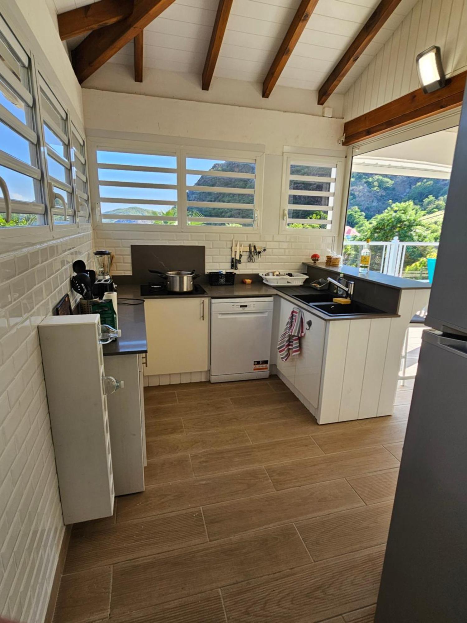Villa Celyote - Haut De Villa, Vue Mer, A 150M De La Plage Anse Figuier 豪特尔 外观 照片