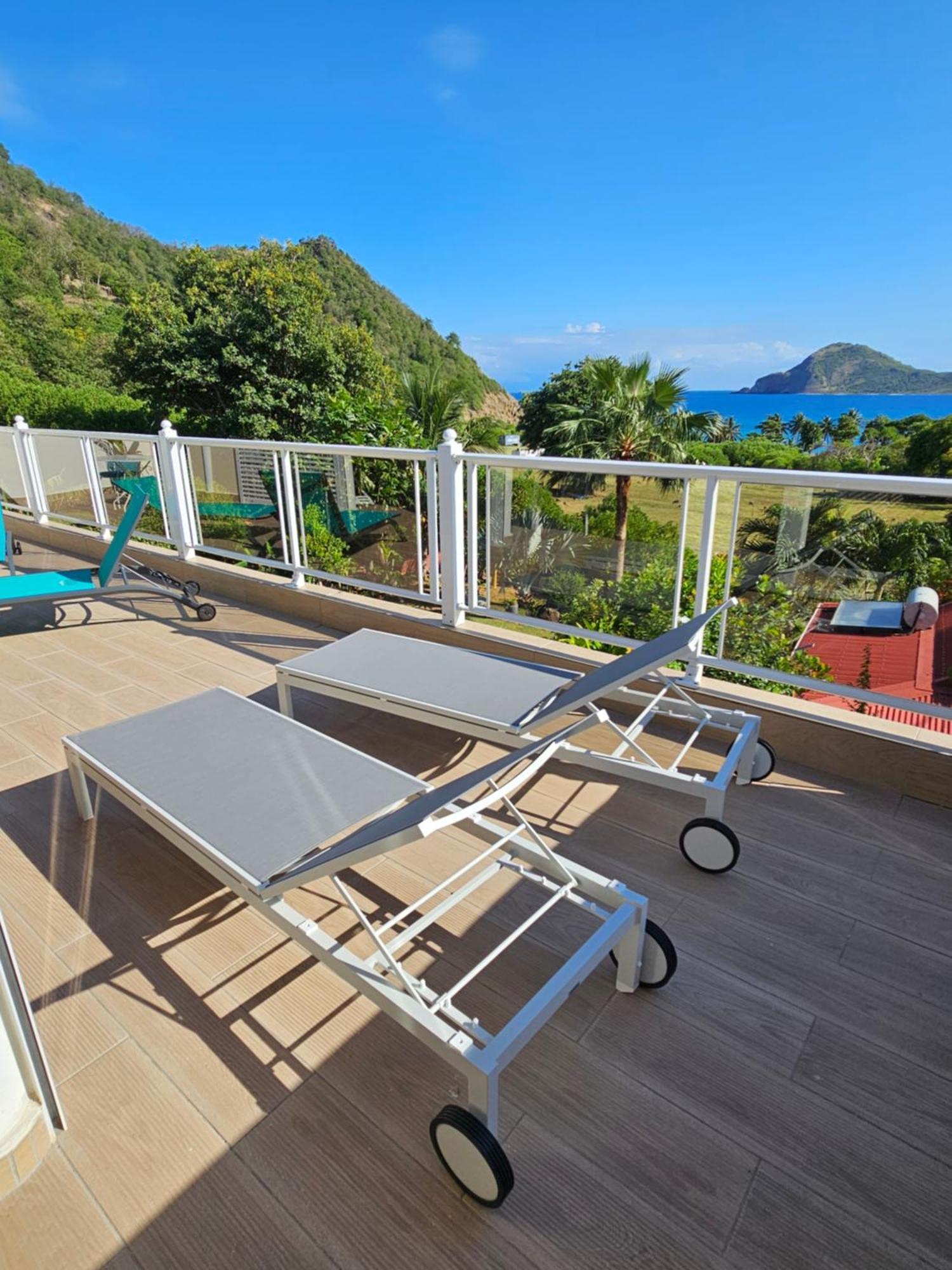 Villa Celyote - Haut De Villa, Vue Mer, A 150M De La Plage Anse Figuier 豪特尔 外观 照片